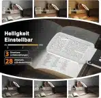 COTECK povečevalno steklo z LED lučko in stojalom - slika 5