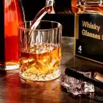 4x GLASKEY 300 ml stekleni kozarci za viski - slika 2