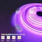 PAUTIX 3 m USB RGB COB LED trak z Bluetooth aplikacijo - slika 4