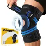 ABYON ELITE opornica za koleno Medium črno-siva - slika 2