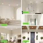 ALUSSO vgradni led reflektor 5 w ip44 - 10 kosov - slika 6