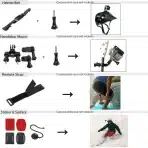 BMUUPY komplet dodatkov za DJI Osmo Action 5 Pro - slika 7