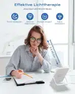 DAXING svetlobna terapijska LED svetilka 10000 Lux - slika 4