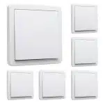 6x GOIYZTTR vgradno stikalo ON/OFF 250 V 10 A belo - slika 2