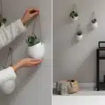 3x Kazai stenska keramična vaza - slika 5