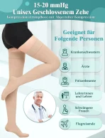 2x Evolyline medicinske kompresijske nogavice 15-20 mmHg L - slika 2