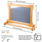 ODOXIA Montessori ogledalo z oprijemalom za malčke - slika 5