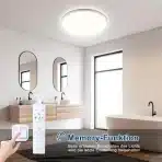 ONDTA LED stropna svetilka 22 W Ø42 cm z daljincem - slika 2