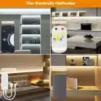 PAUTIX COB LED trak 10 m WiFi 2700K–6500K - slika 3
