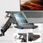 1x PUTORSEN stenski nosilec za prenosnik in monitor - slika 3
