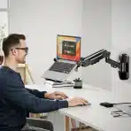 1x PUTORSEN stenski nosilec za prenosnik in monitor - slika 6