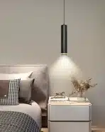 2x BOYIR viseča stropna svetilka GU10 črna 30 cm - slika 3