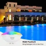 KOLLNIUN rgb led bazenski reflektor 54 w - slika 6