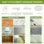 3x SAUNNIHEN bambusova polica za začimbe - slika 6