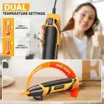 SEEKONE mini vročezračna pištola 350 W 260–450 °C - slika 2