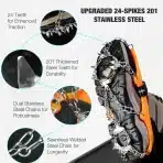 Unigear dereze za sneg in led 18 zob - slika 2