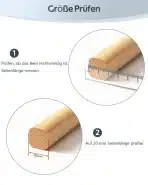 16x VABNEER samolepilni teflonski drsniki za pohištvo 20 x 20 mm - slika 2