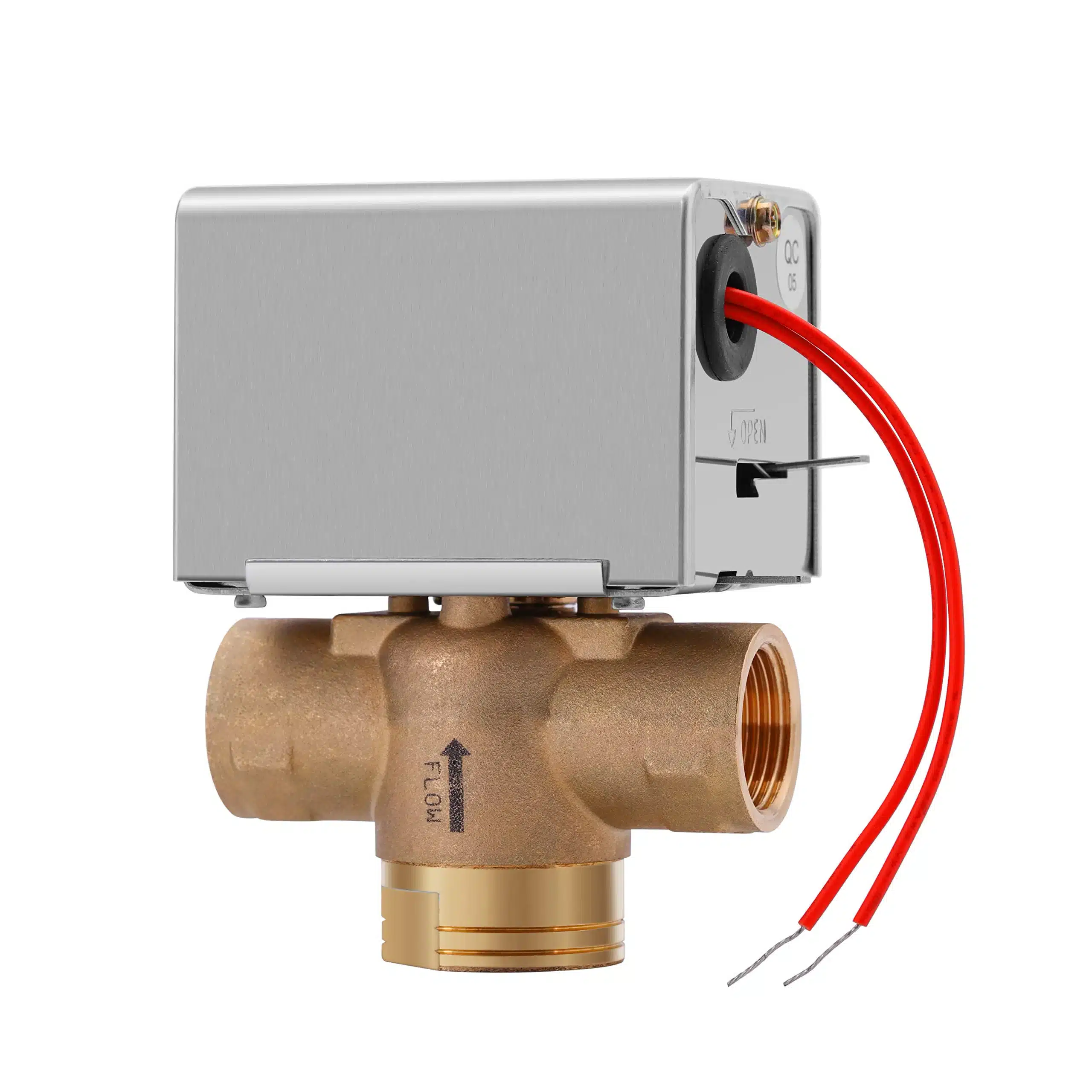 VALEMO-motorised-zone-valve-01 Valemo motorizirani conski ventil 3-smerni DN20 230 VAC - slika 1
