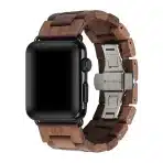 AIYIBEN lesen pašček za Apple Watch orehov les - slika 3