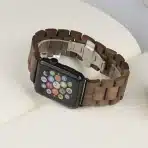 AIYIBEN lesen pašček za Apple Watch orehov les - slika 5