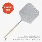 Chef Pomodoro perforirana aluminijasta lopata za pico 35 × 30 cm - slika 2