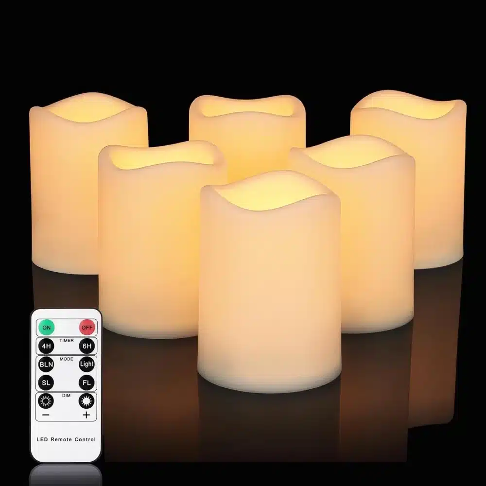 led_candles_for_01 6x Cibnew LED sveča za zunanjo uporabo - slika 1