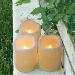 6x Cibnew LED sveča za zunanjo uporabo - slika 6