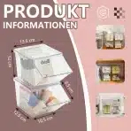 4x RONINKIER organizator za kavne kapsule in čajne vrečke - slika 2