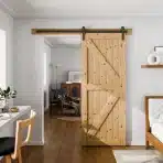 WOLFBIRD drsni sistem za vrata 200 cm črn - slika 2