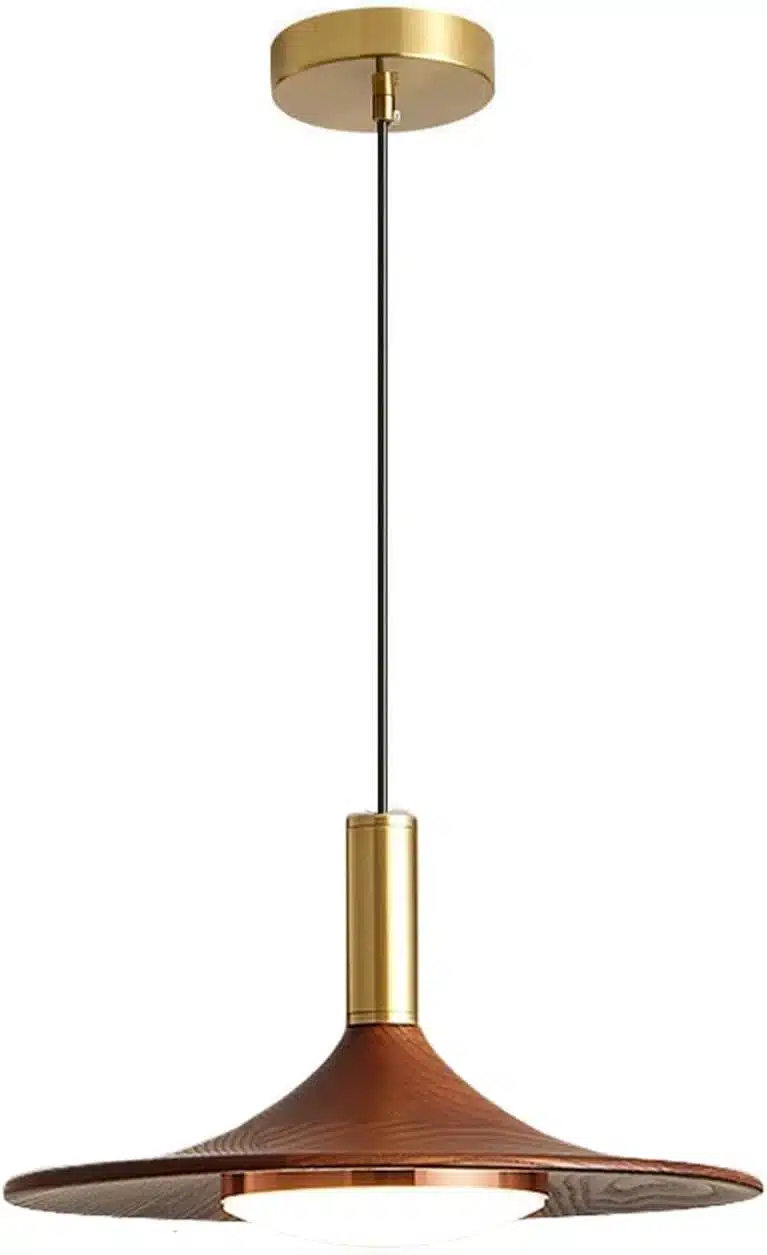 41JOEwmwz4L._AC_SL1500 NICRX 35 cm LED viseča svetilka lesenega videza - slika 1