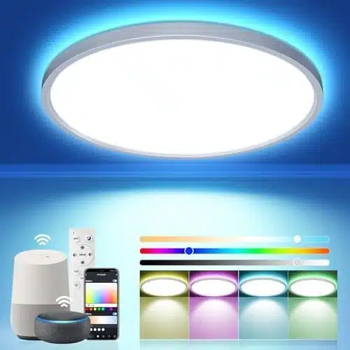 41uIoMvlkaL OTREN 30cm RGB LED stropna svetilka - slika 1
