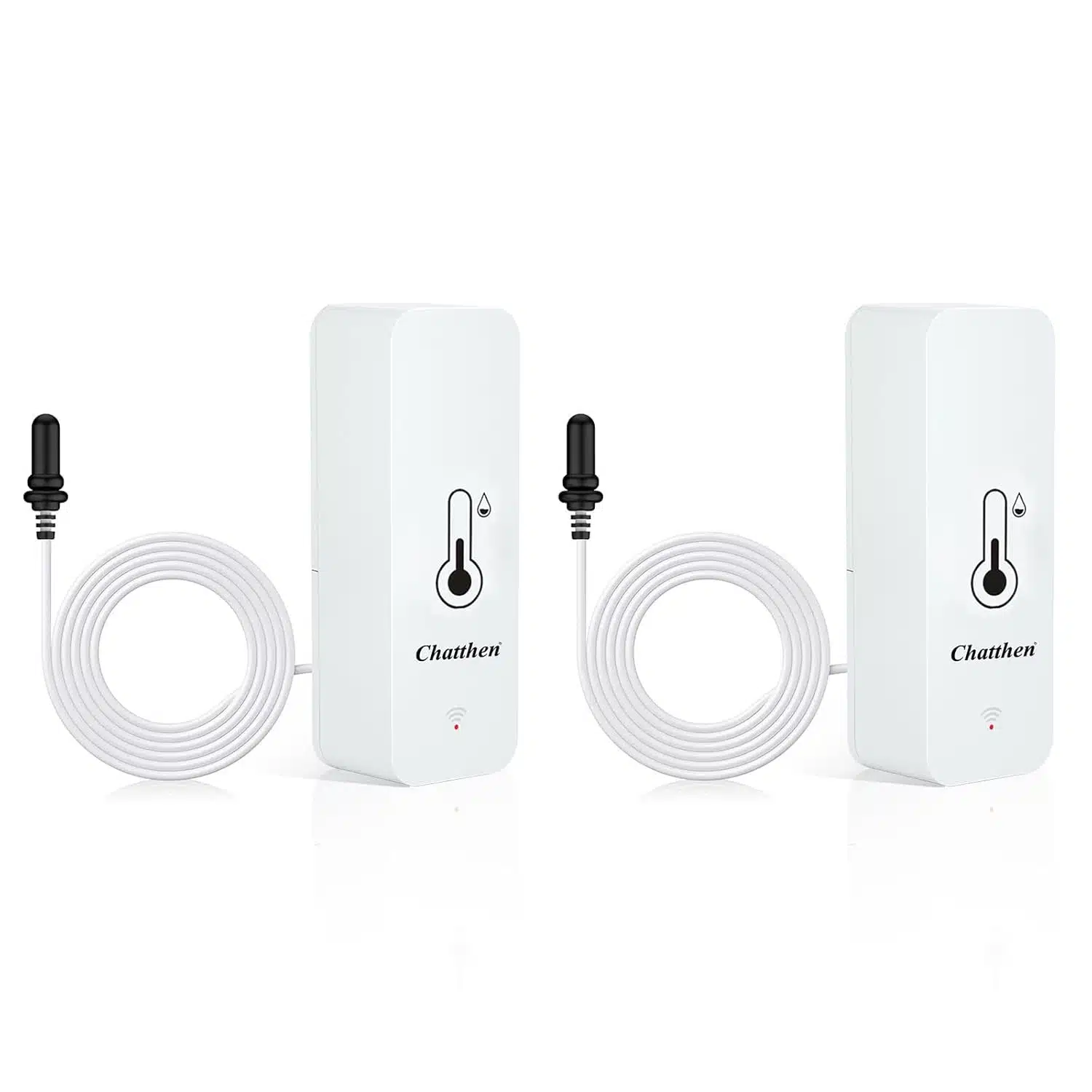 512DCDTtNpL._SL1500 2x CHATTHEN Wi-Fi termometer in higrometer z zunanjo sondo - slika 1
