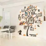 GUANGMU 3D stenska nalepka drevo z okvirji - L - slika 2