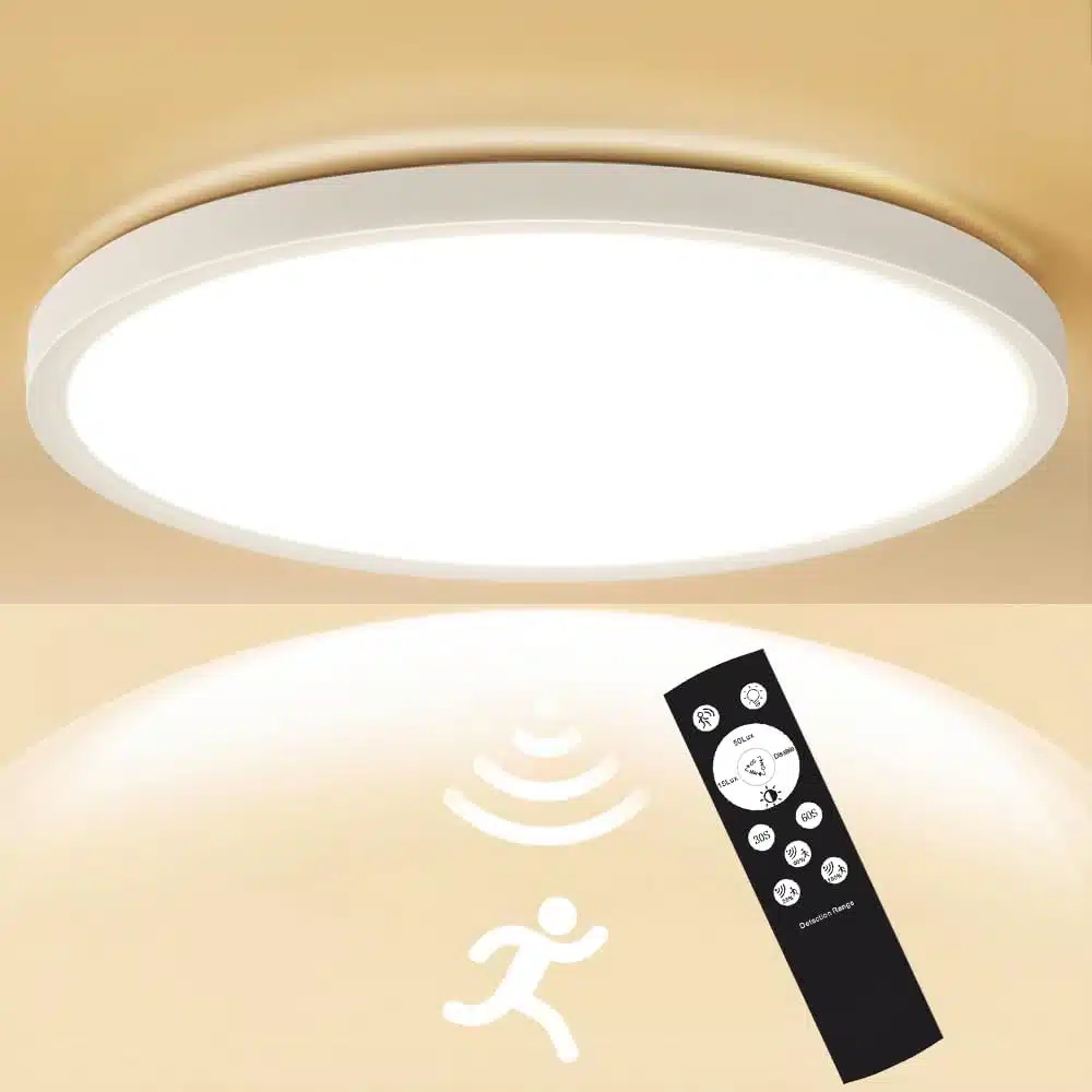 51rrSThrzkL._AC_SL1000 (1) HEYESEVEN LED stropna svetilka s senzorjem gibanja - slika 1