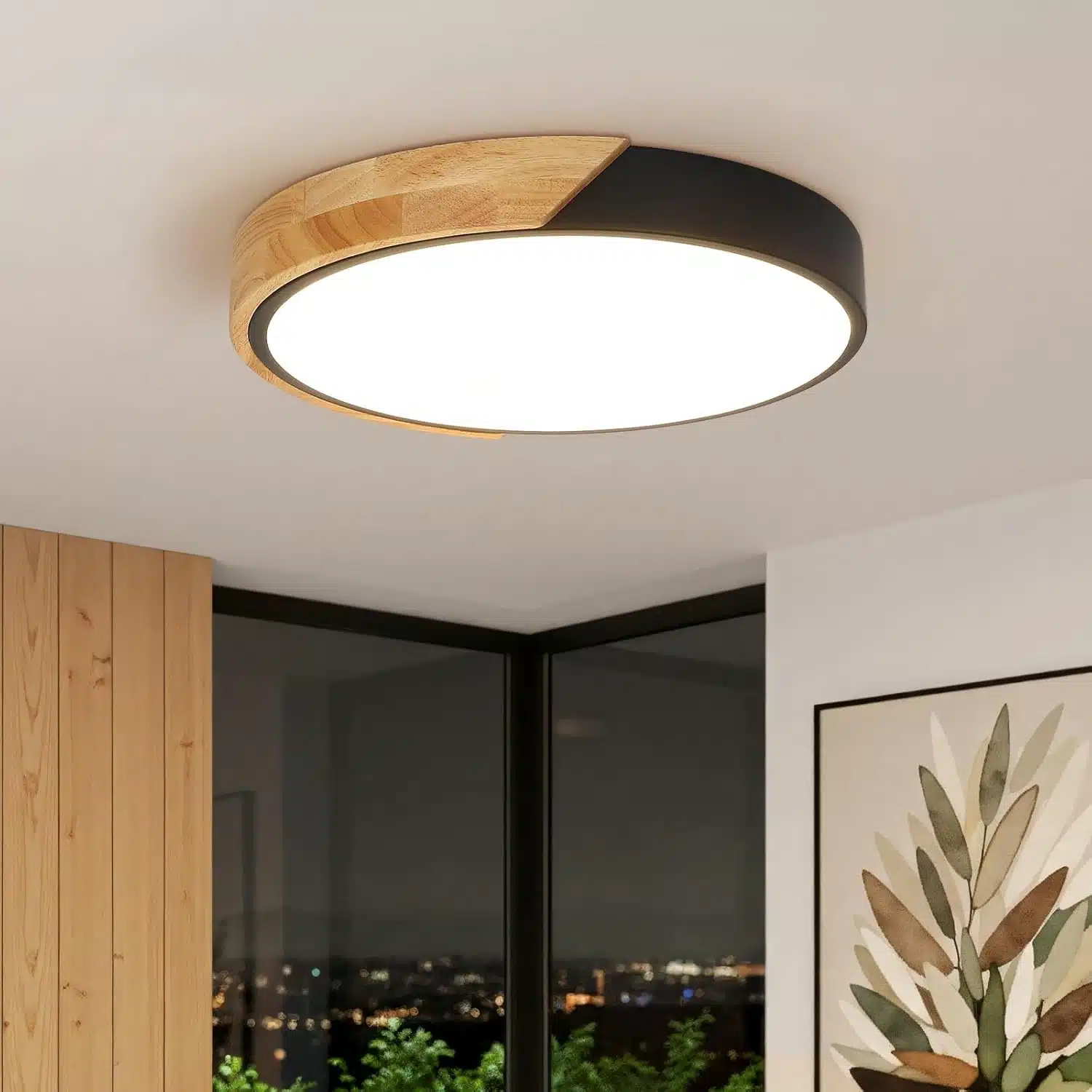 6140rSko7OL._AC_SL1500 KAMBO 30 cm LED stropna svetilka 24 W 4500 K - slika 1