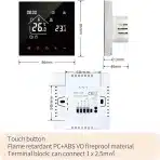 JACKFRU pametni WiFi termostat za električno talno gretje - slika 3