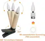 30x YUNSHENG brezžične LED božične svečke z daljincem - slika 4