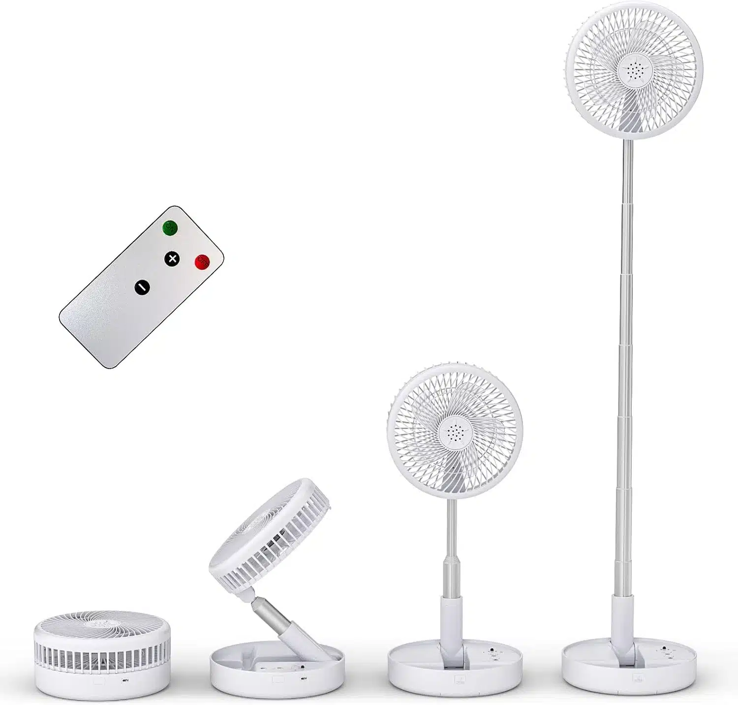 61LE9AMteGL._AC_SL1500 PRIMEVOLVE Teleskopski prenosni talni ventilator z daljinskim upravljalnikom - slika 1
