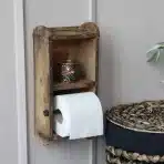 CHIC ANTIQUE Stensko leseno držalo za toaletni papir