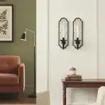 2x WVOPIAHY Vintage stenski svečnik iz kovine - slika 5