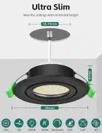 6x KYOTECH LED vgradni reflektor 5W IP65 4000K - slika 4