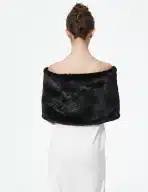 BEAUTELICATE umetni krzneni šal - slika 3