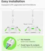 6x ALUSSO 85mm LED vgradni reflektor - 7 W - slika 6