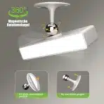 2x YILAIE LED stenska svetilka z baterijo - slika 4
