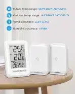BRIFIT notranji/zunanji termometer z 2 senzorjema - slika 4