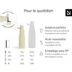 LARS NYSØM termo steklenica iz nerjavečega jekla 750ml - slika 2