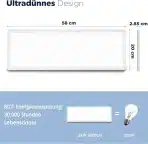 BESTLUZ LED stropna svetilka 58 cm - slika 6