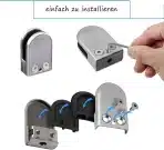 24x UYOYOUS 6-8mm nosilci za steklo iz nerjavnega jekla - slika 4