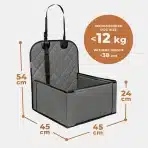 WUGLO Avtosedež za pse do 12 kg - slika 5