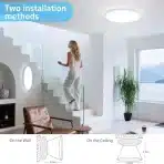 HEYESEVEN LED stropna svetilka s senzorjem gibanja - slika 3